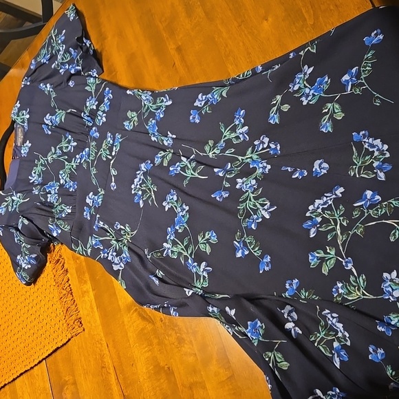 Floral Blue Dress. From Dress Forum NWT - Picture 2 of 7